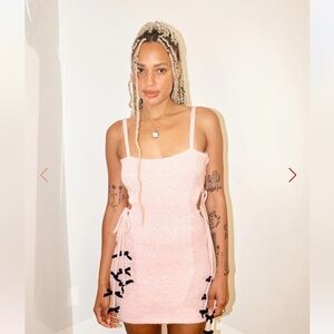 Tie Me Knit Mini Dress - LISA SAYS GAH